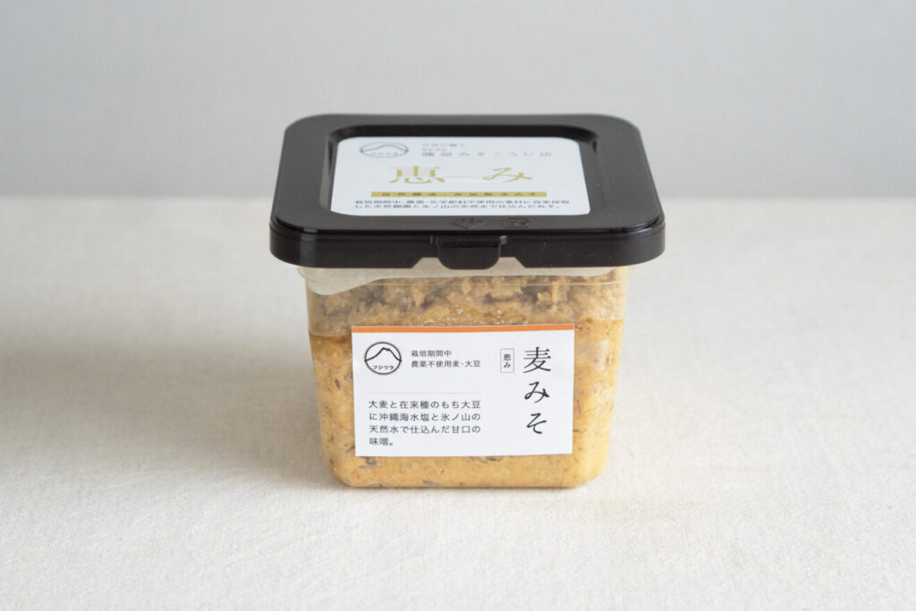 うみそらページ 藤原みそこうじ店のお味噌（麦みそ／白みそ） | 坂ノ途中