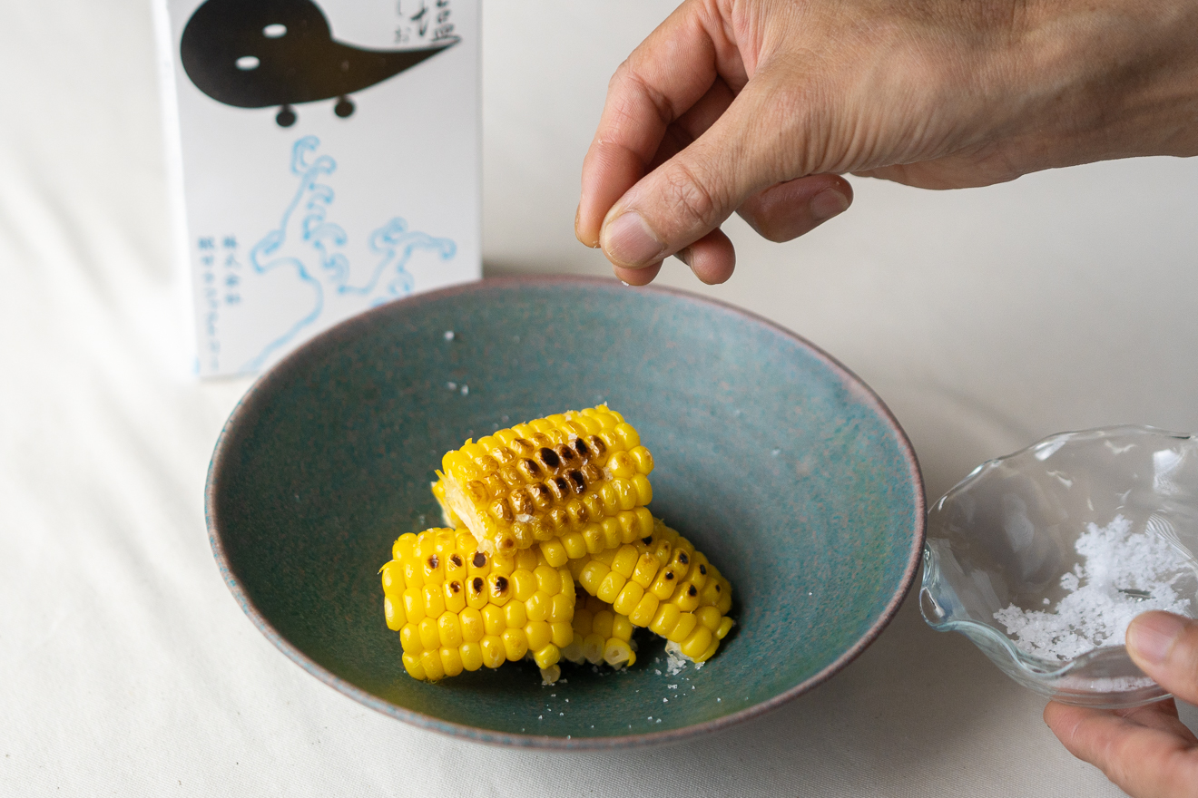 自凝雫塩（おのころしずくしお） 155g | 坂ノ途中 | サステナブルな