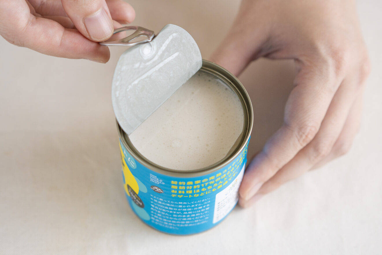 ココナッツミルク 400ml（200ml×2缶） | 坂ノ途中 | サステナブルな
